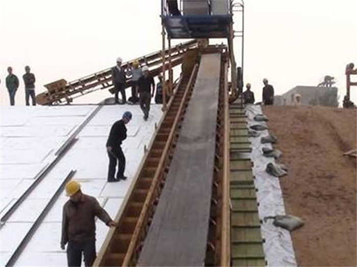 土工布施工案例 土工布施工案例